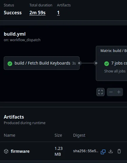 GitHub Actions Download Artifacts
